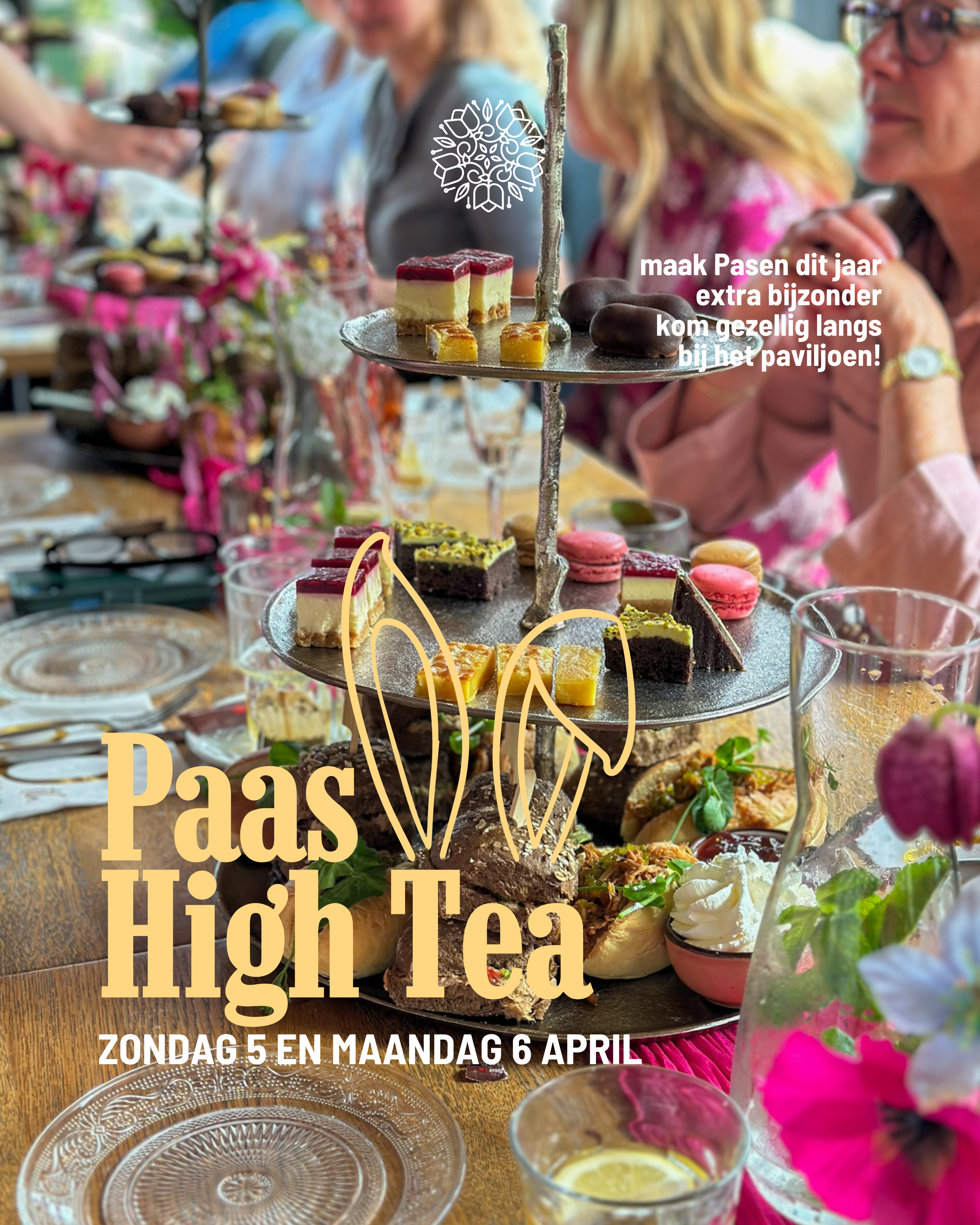 Paas High Tea paviljoen Twiske